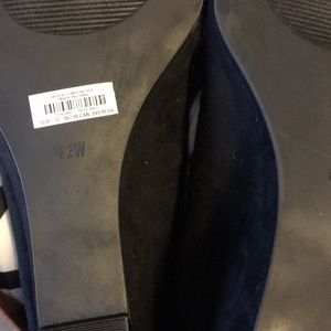 12W Torrid Faux Suede Midi Wedge. Never worn.